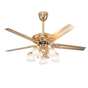 Quạt trần đèn trang trí phòng khách 103 cánh kim loại - Thành Đạt Led