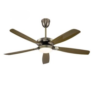 Quạt trần đèn trang trí 817 Cánh nhựa ABS cao cấp 5 Cánh - Thành Đạt Led